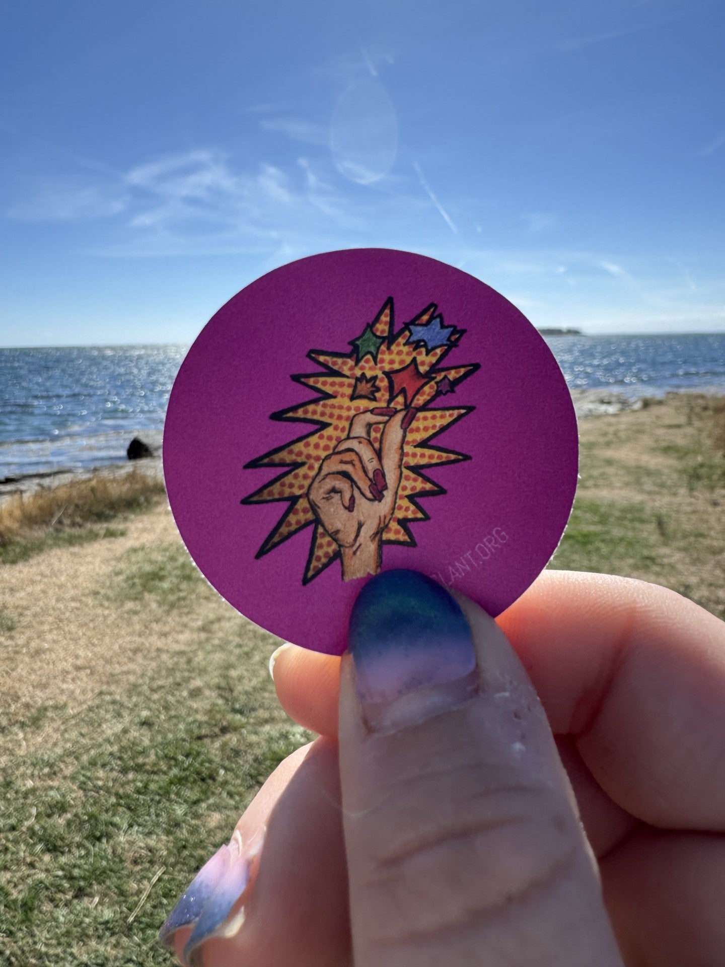 Finger SNAP! π«° Vinyl Sticker 2βx2β