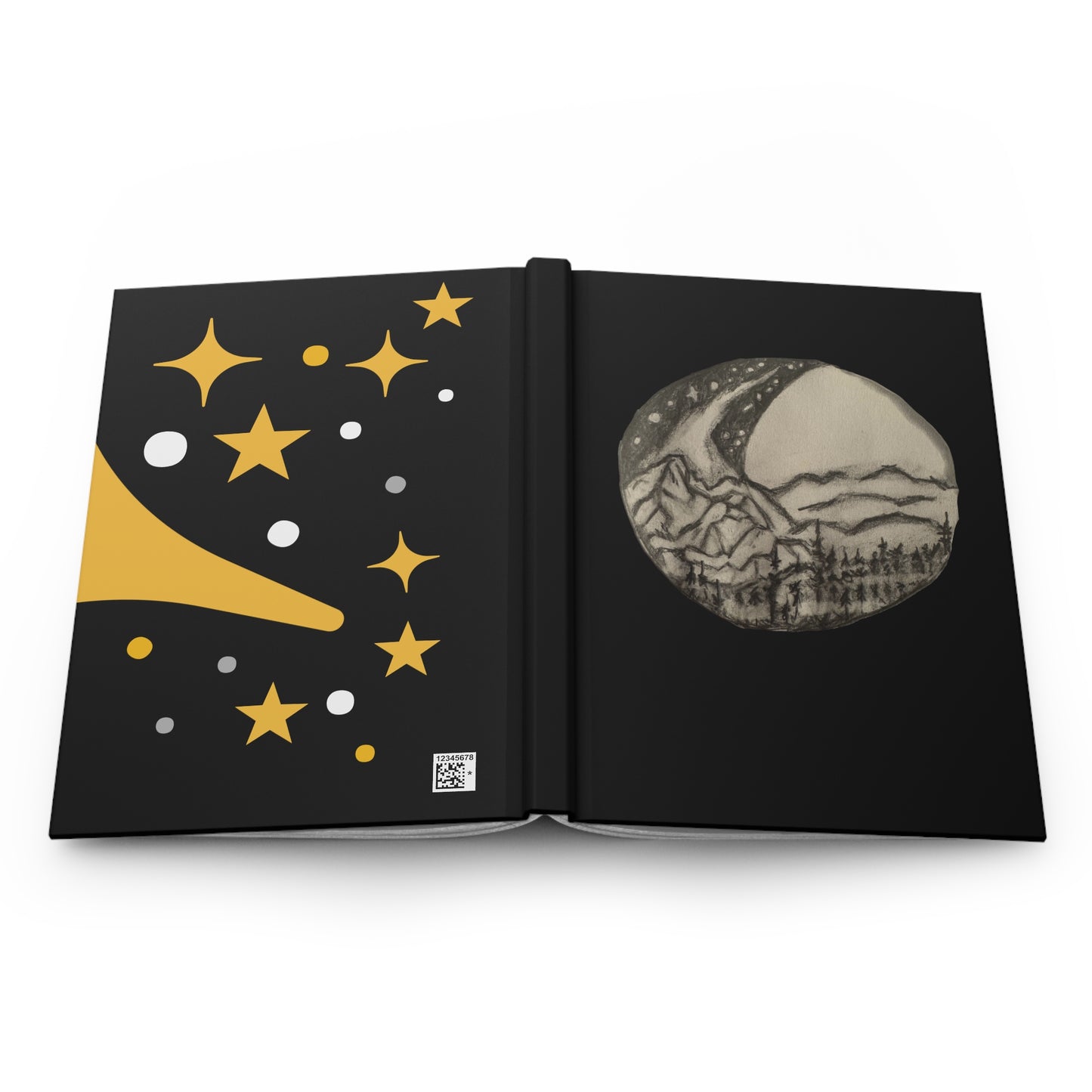 Starry Night Hardcover Journal