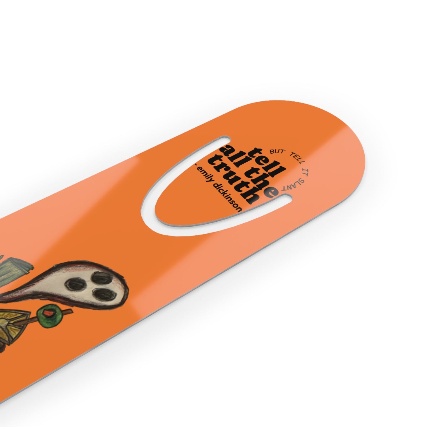 A Spirited Spirit! Spooky Cocktail Bookmark