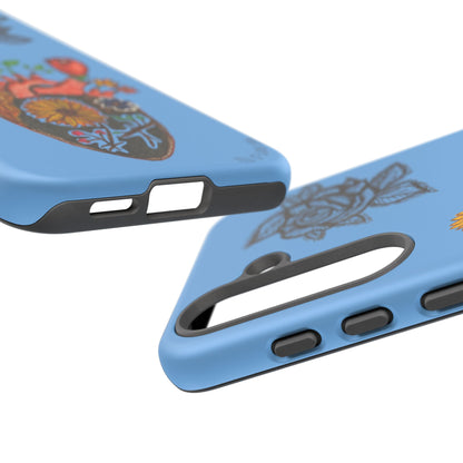 CUSTOMIZABLE Floral Heart & Rose Phone Case Design (Available for many devices)